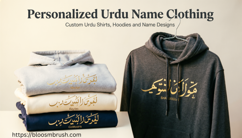 Personalized Urdu Name Clothing