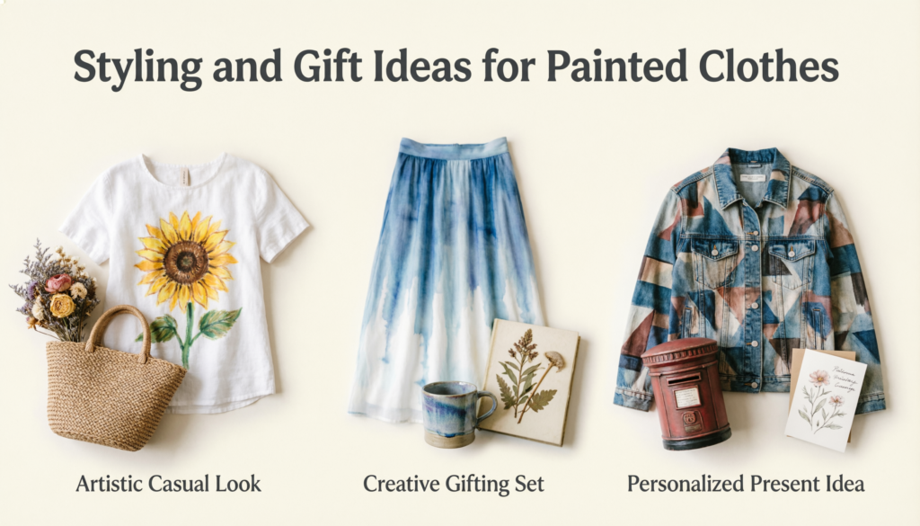 Styling and Gift Ideas for Painted Clothes