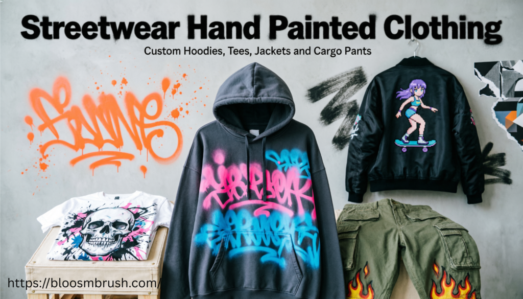 Streetwear Hand Painted Clothing