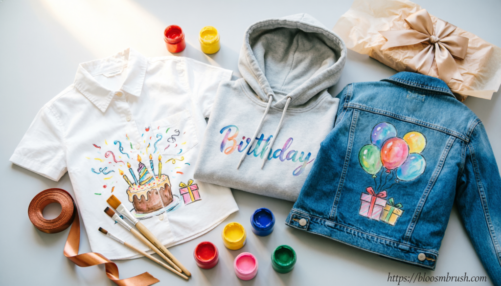 Custom Painted Clothes for Birthday Gifts